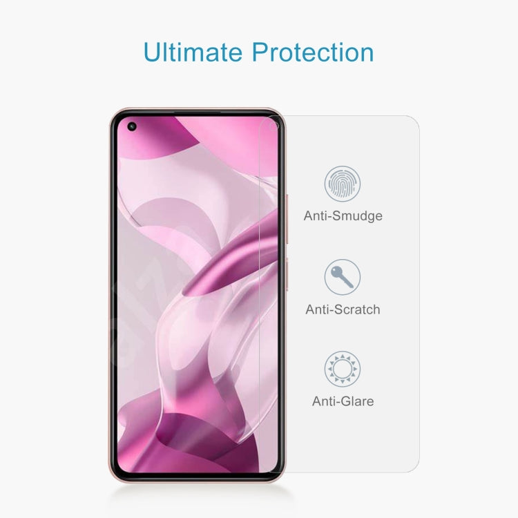 For Xiaomi Mi 11 Lite 5G NE / Mi 11 Lite 5G 10 PCS 0.26mm 9H 2.5D Tempered Glass Film - free shipping - PMC TechLife - Order now!