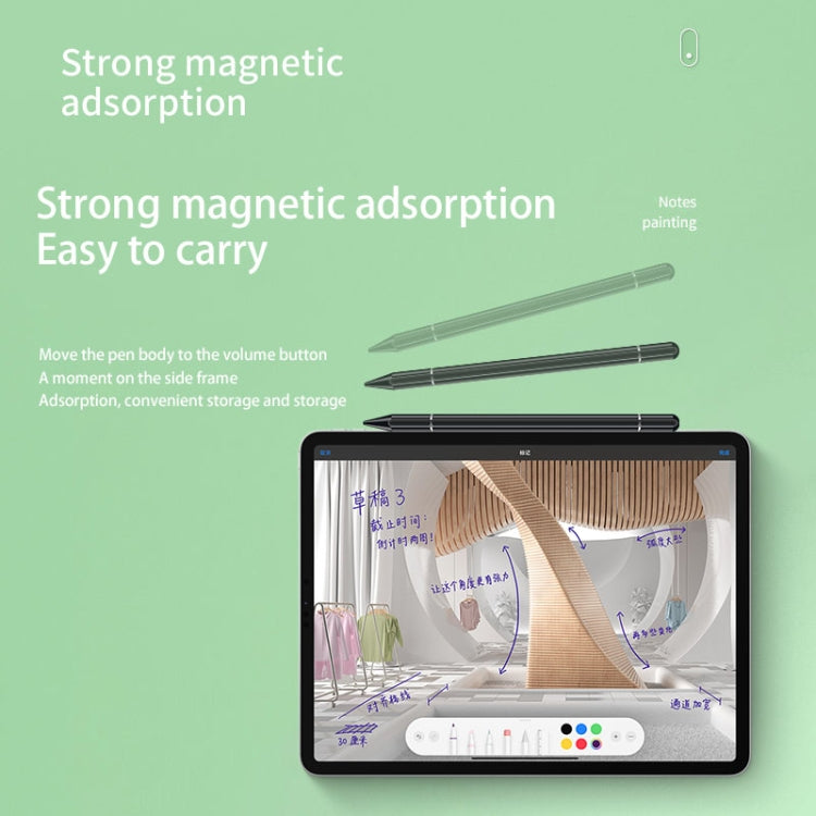 JB06 Universal Magnetic Nano Pen Tip + Disc Pen Tip Stylus Pen for Mobile Phones and Tablets(Grey) - free shipping - PMC TechLife - Order now!