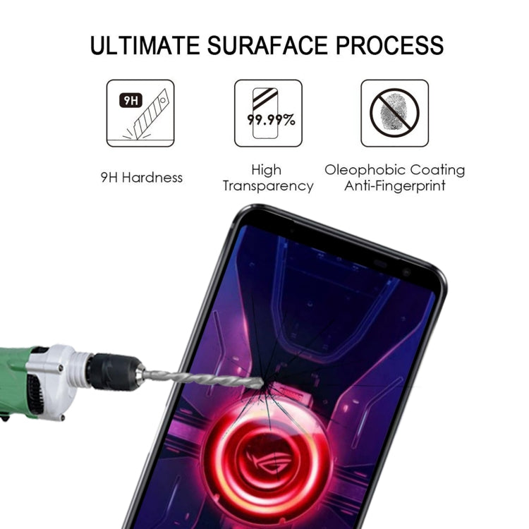 For Asus ROG Phone 3 ZS661KL Full Glue Full Cover Screen Protector Tempered Glass Film - ASUS Tempered Glass by PMC TechLife | Online Shopping South Africa | PMC TechLife | Buy Now Pay Later Mobicred
