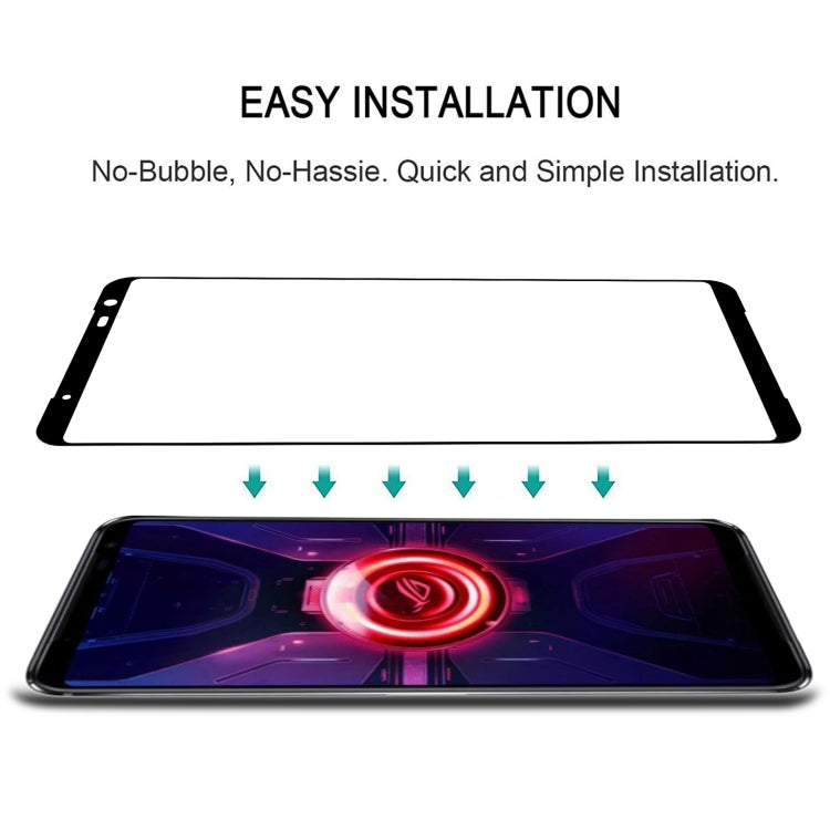 For Asus ROG Phone 3 ZS661KL Full Glue Full Cover Screen Protector Tempered Glass Film - ASUS Tempered Glass by PMC TechLife | Online Shopping South Africa | PMC TechLife | Buy Now Pay Later Mobicred