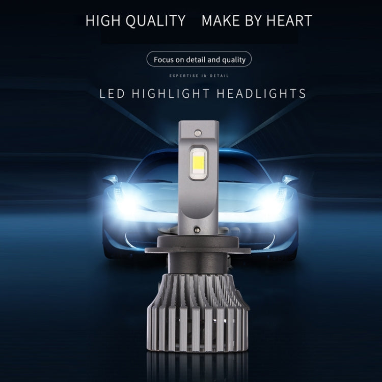 1 Pair G8 Plus H7 DC9-16V / 30W / 8000LM / 6000K IP67 Car LED 3570 Lamp Beads Headlight(White Light) - LED Headlamps by PMC TechLife | Online Shopping South Africa | PMC TechLife | Buy Now Pay Later Mobicred