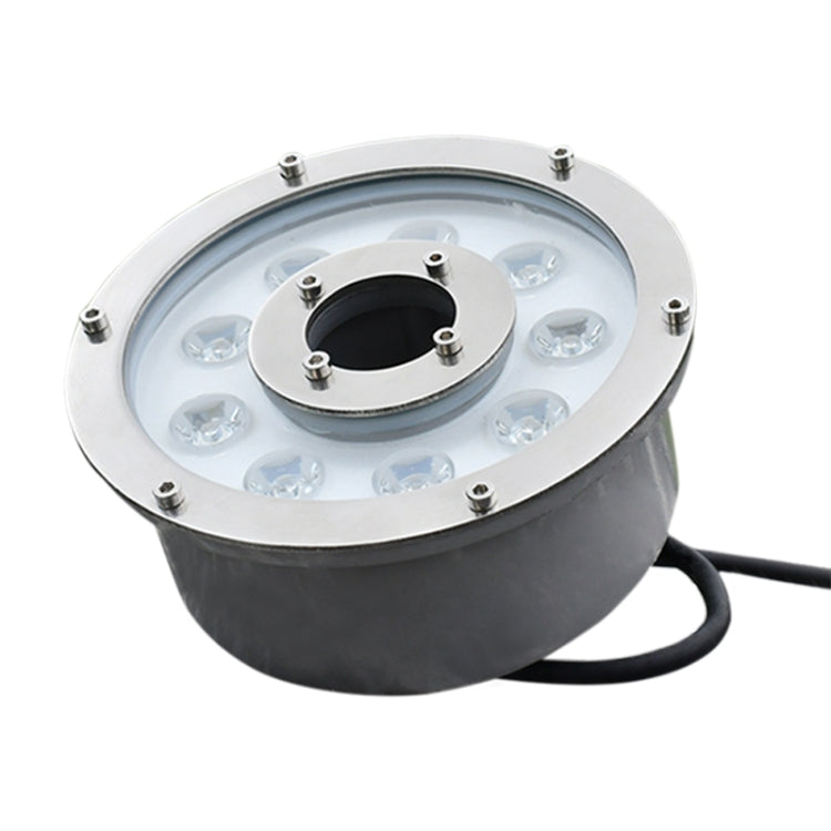 12W Landscape Colorful Color Changing Ring LED Aluminum Alloy Underwater Fountain Light(Colorful) - Underwater Lights by PMC TechLife | Online Shopping South Africa | PMC TechLife | Buy Now Pay Later Mobicred