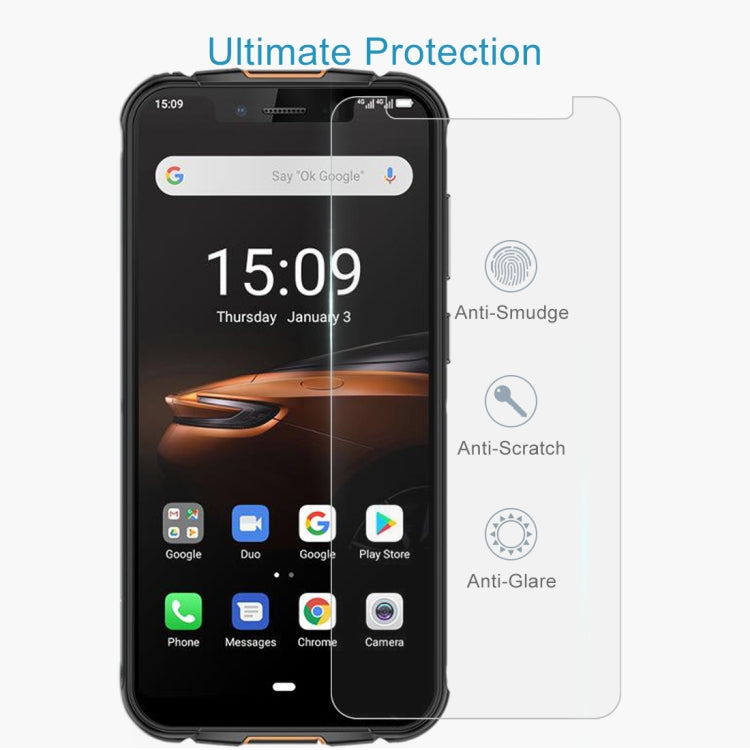 50 PCS 0.26mm 9H 2.5D Tempered Glass Film For Ulefone Armor 5 / 5S - Ulefone Tempered Glass by PMC Jewellery | Online Shopping South Africa | PMC Jewellery | Buy Now Pay Later Mobicred