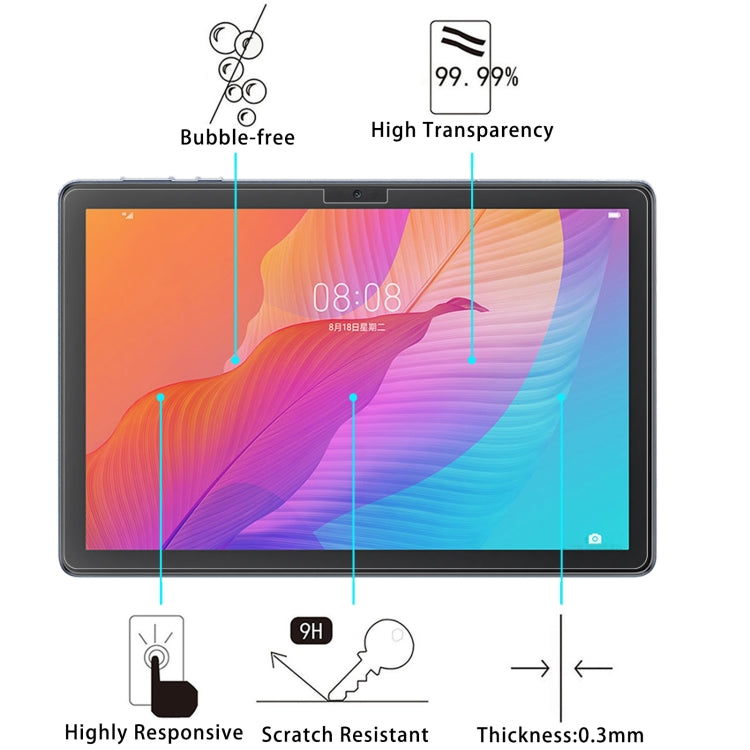 2 PCS 9H 2.5D Explosion-proof Tempered Tablet Glass Film For Huawei MatePad T 10s / T 10 / Enjoy 2 / Teclast P40HD / M40 Plus / Blackview Tab 12 Pro / Oscal Pad 10 / Oscal Pad 13 / Itel Pad One - For Huawei MediaPad by PMC TechLife | Online Shopping South Africa | PMC TechLife