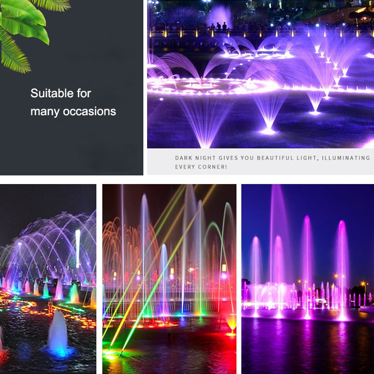 24W Landscape Colorful Color Changing Ring LED Stainless Steel Underwater Fountain Light(Colorful) - Underwater Lights by PMC TechLife | Online Shopping South Africa | PMC TechLife | Buy Now Pay Later Mobicred