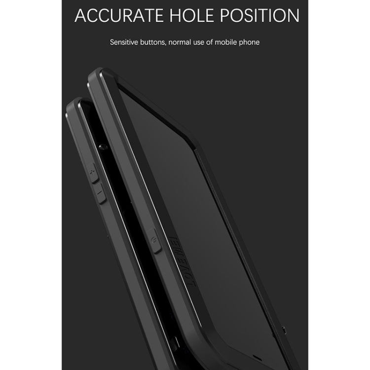 For iPhone 13 Pro Max LOVE MEI Metal Shockproof Life Waterproof Dustproof Protective Phone Case (Army Green) - free shipping - PMC TechLife - Order now!