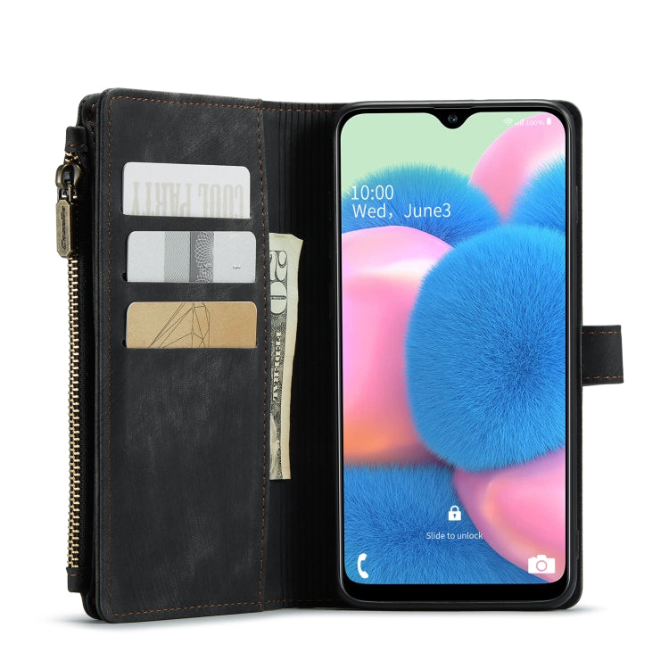 For Samsung Galaxy A30s / A50s / A50 CaseMe-C30 Multifunctional Horizontal Flip PU + TPU Phone Case(Black) - Galaxy Phone Cases by CaseMe | Online Shopping South Africa | PMC TechLife