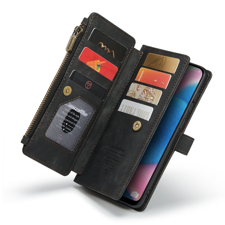 For Samsung Galaxy A30s / A50s / A50 CaseMe-C30 Multifunctional Horizontal Flip PU + TPU Phone Case(Black) - Galaxy Phone Cases by CaseMe | Online Shopping South Africa | PMC TechLife