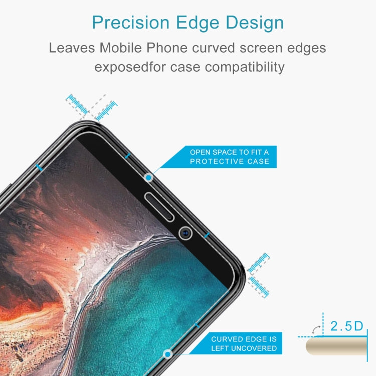 0.26mm 9H 2.5D Tempered Glass Film For Ulefone P6000 Plus - Ulefone Tempered Glass by DIYLooks | Online Shopping South Africa | PMC Jewellery | Buy Now Pay Later Mobicred