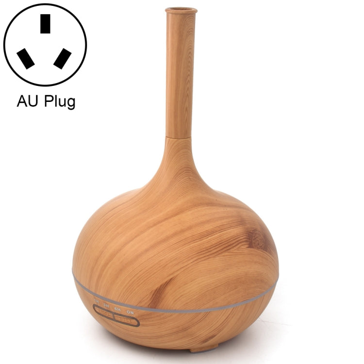 Creative Fragrance Machine Pointed Mouth Humidifier Automatic Alcohol Sprayer with Colorful LED Light, Plug Specification:AU Plug(Light Brown) - free shipping - PMC TechLife - Order now!