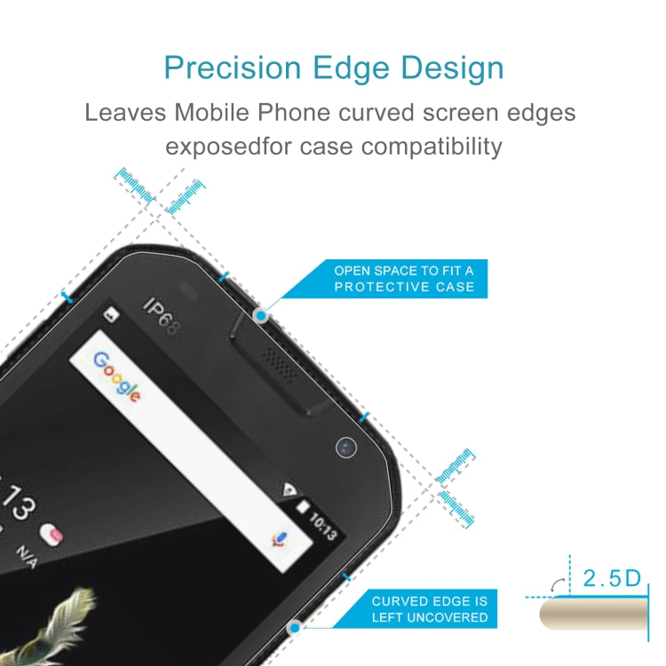 10 PCS 0.26mm 9H 2.5D Tempered Glass Film For Doogee S30 - For Doogee by PMC TechLife | Online Shopping South Africa | PMC TechLife | Buy Now Pay Later Mobicred