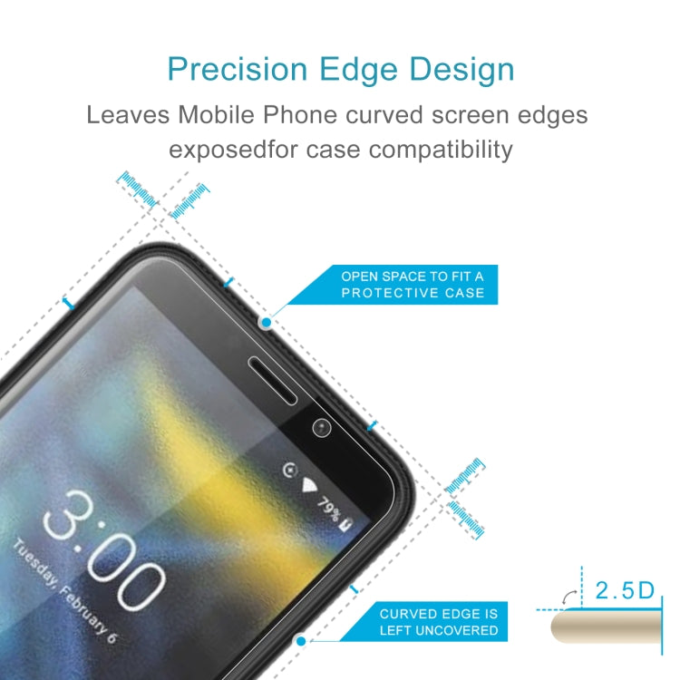 10 PCS 0.26mm 9H 2.5D Tempered Glass Film For Doogee X50 - For Doogee by PMC TechLife | Online Shopping South Africa | PMC TechLife | Buy Now Pay Later Mobicred