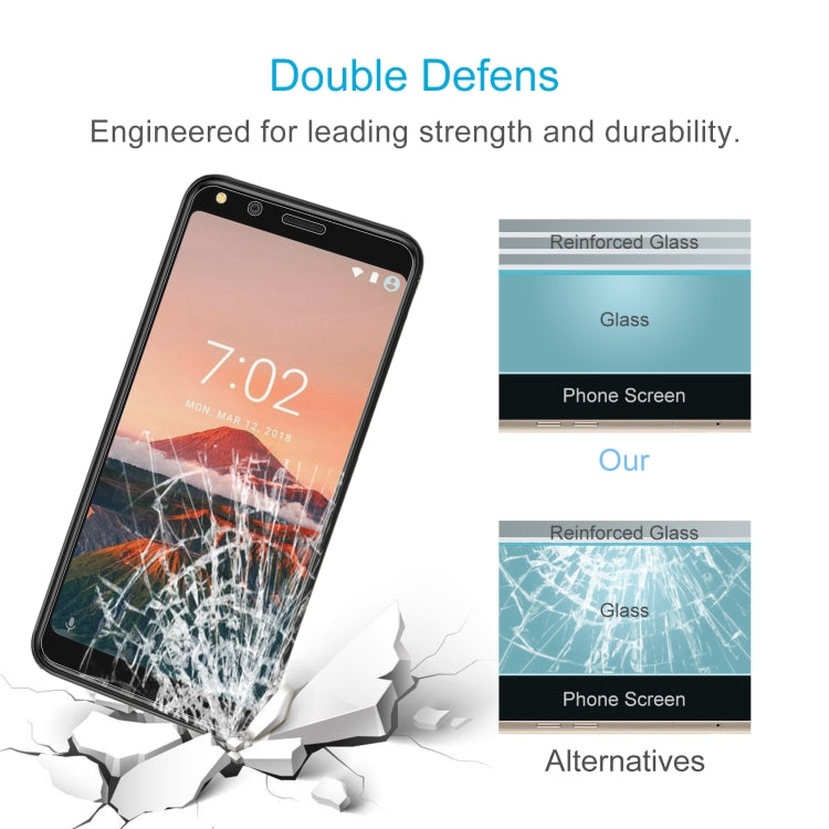 10 PCS 0.26mm 9H 2.5D Tempered Glass Film For Doogee X53 - For Doogee by PMC TechLife | Online Shopping South Africa | PMC TechLife | Buy Now Pay Later Mobicred