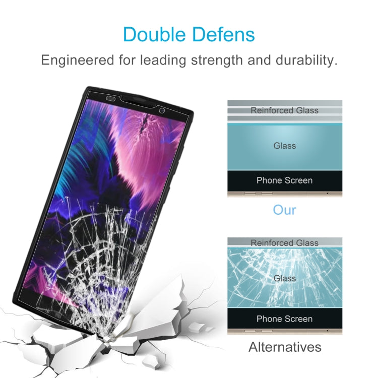 50 PCS 0.26mm 9H 2.5D Tempered Glass Film For Doogee BL9000 - For Doogee by PMC TechLife | Online Shopping South Africa | PMC TechLife | Buy Now Pay Later Mobicred
