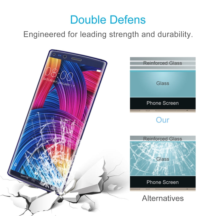 50 PCS 0.26mm 9H 2.5D Tempered Glass Film For Doogee MIX 2 - For Doogee by PMC TechLife | Online Shopping South Africa | PMC TechLife | Buy Now Pay Later Mobicred