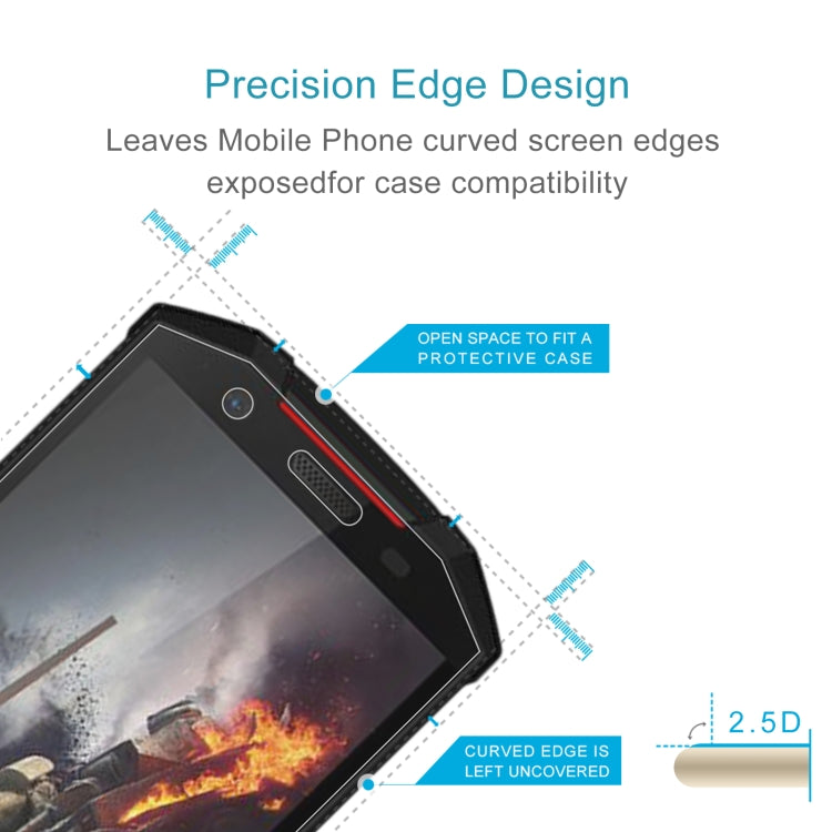 50 PCS 0.26mm 9H 2.5D Tempered Glass Film For Doogee S70 - For Doogee by PMC TechLife | Online Shopping South Africa | PMC TechLife | Buy Now Pay Later Mobicred