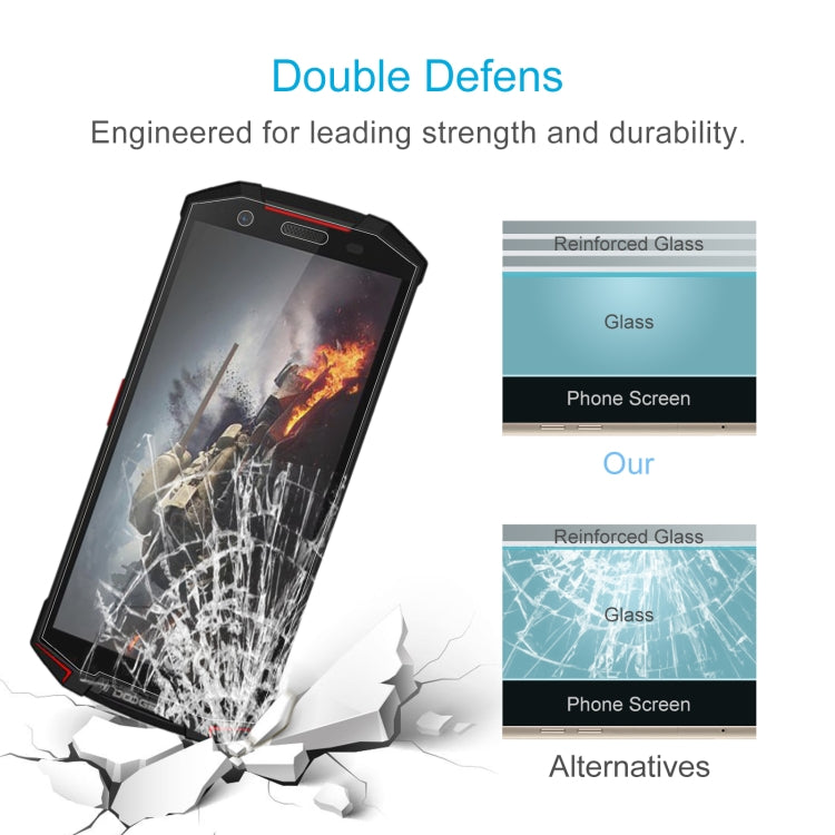 50 PCS 0.26mm 9H 2.5D Tempered Glass Film For Doogee S70 - For Doogee by PMC TechLife | Online Shopping South Africa | PMC TechLife | Buy Now Pay Later Mobicred