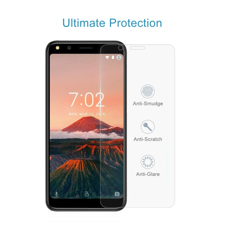 50 PCS 0.26mm 9H 2.5D Tempered Glass Film For Doogee X53 - For Doogee by PMC TechLife | Online Shopping South Africa | PMC TechLife | Buy Now Pay Later Mobicred