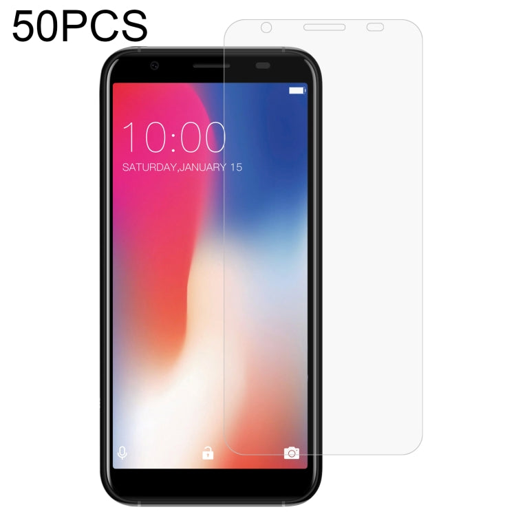 50 PCS 0.26mm 9H 2.5D Tempered Glass Film For Doogee X55 - For Doogee by PMC TechLife | Online Shopping South Africa | PMC TechLife | Buy Now Pay Later Mobicred