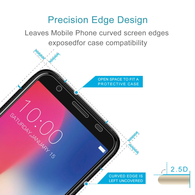 50 PCS 0.26mm 9H 2.5D Tempered Glass Film For Doogee X55 - For Doogee by PMC TechLife | Online Shopping South Africa | PMC TechLife | Buy Now Pay Later Mobicred
