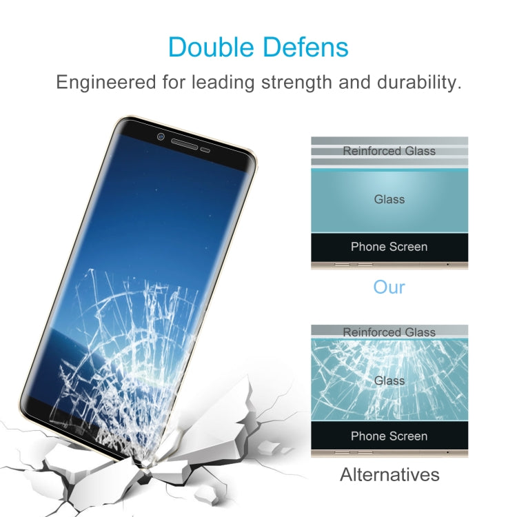 50 PCS 0.26mm 9H 2.5D Tempered Glass Film For Doogee X60L - For Doogee by PMC TechLife | Online Shopping South Africa | PMC TechLife | Buy Now Pay Later Mobicred