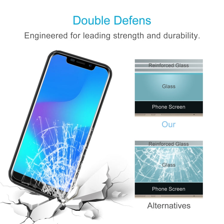 50 PCS 0.26mm 9H 2.5D Tempered Glass Film For Doogee X70 - For Doogee by PMC TechLife | Online Shopping South Africa | PMC TechLife | Buy Now Pay Later Mobicred