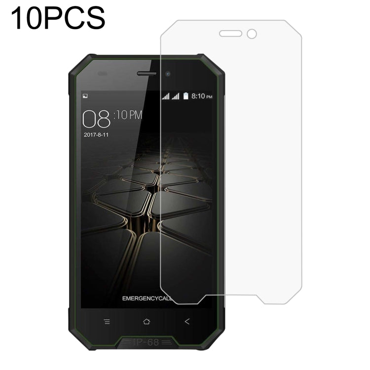 10 PCS 0.26mm 9H 2.5D Tempered Glass Film For Blackview BV4000 Pro - For Blackview by PMC TechLife | Online Shopping South Africa | PMC TechLife