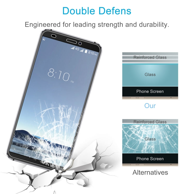 10 PCS 0.26mm 9H 2.5D Tempered Glass Film For Blackview S6 - For Blackview by PMC TechLife | Online Shopping South Africa | PMC TechLife