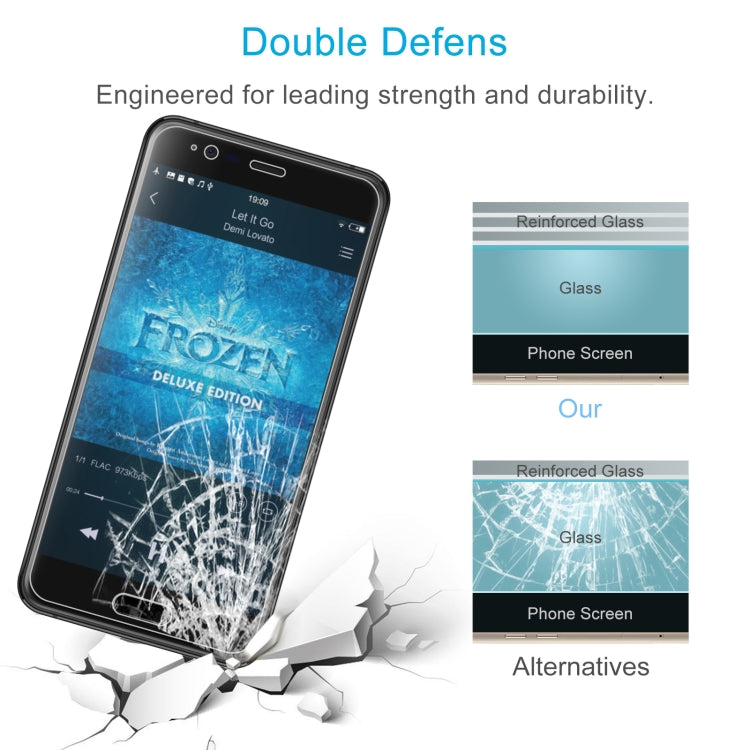 50 PCS 0.26mm 9H 2.5D Tempered Glass Film For Blackview P6000 - For Blackview by PMC TechLife | Online Shopping South Africa | PMC TechLife