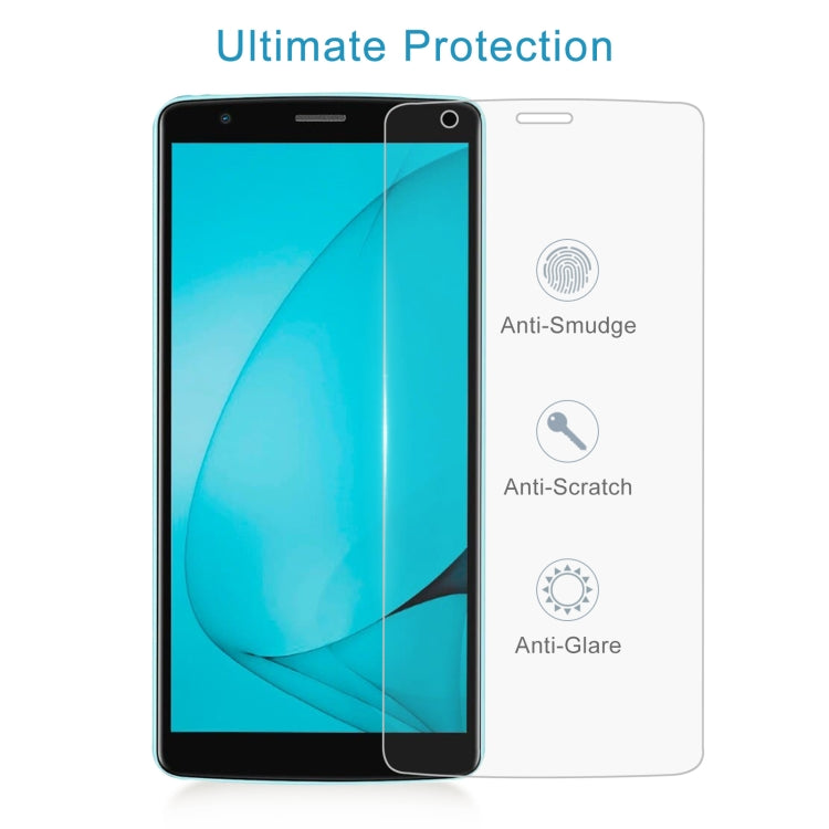50 PCS 0.26mm 9H 2.5D Tempered Glass Film For Blackview A20 - For Blackview by PMC TechLife | Online Shopping South Africa | PMC TechLife