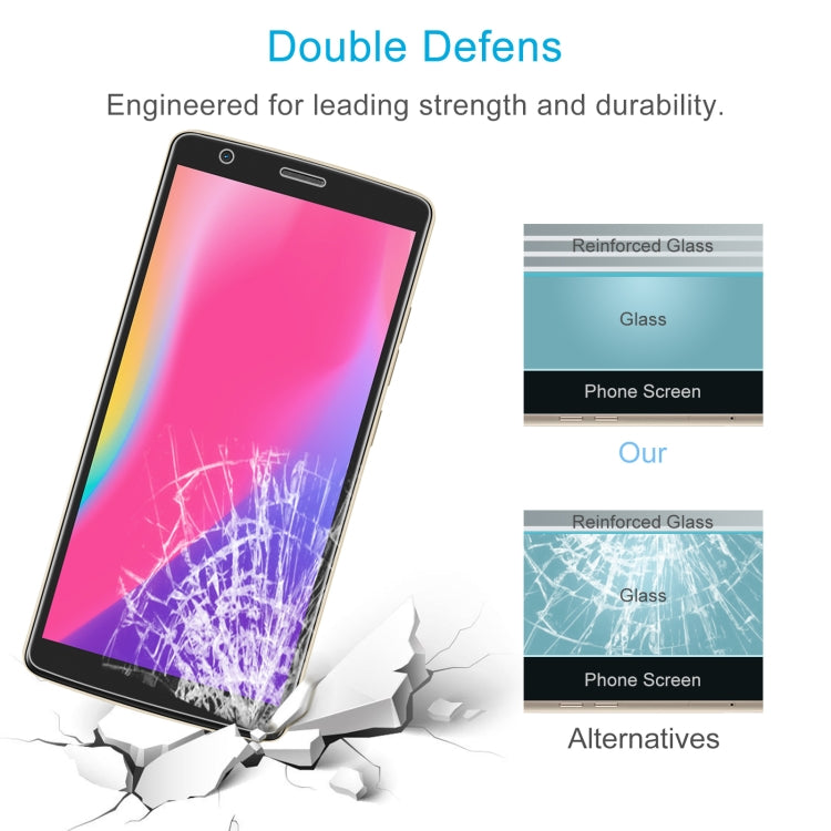 50 PCS 0.26mm 9H 2.5D Tempered Glass Film For Blackview A20 Pro - For Blackview by PMC TechLife | Online Shopping South Africa | PMC TechLife