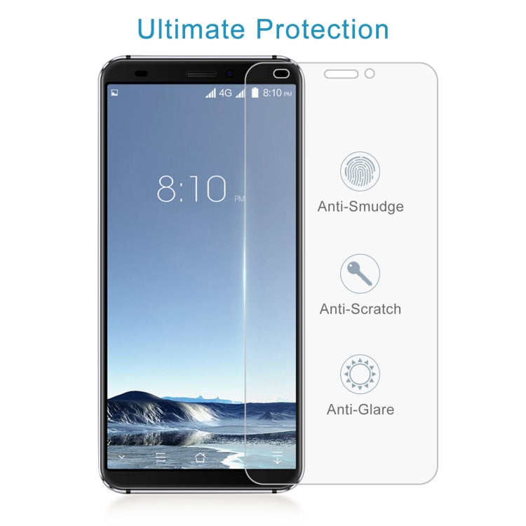 50 PCS 0.26mm 9H 2.5D Tempered Glass Film For Blackview S6 - For Blackview by PMC TechLife | Online Shopping South Africa | PMC TechLife | Buy Now Pay Later Mobicred
