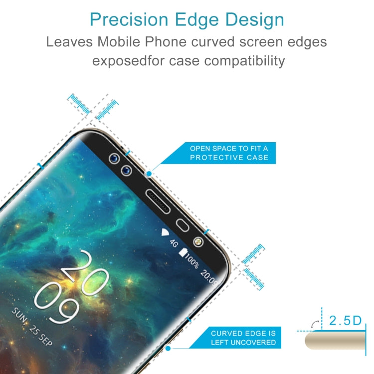 50 PCS 0.26mm 9H 2.5D Tempered Glass Film For Blackview S8 - For Blackview by PMC TechLife | Online Shopping South Africa | PMC TechLife