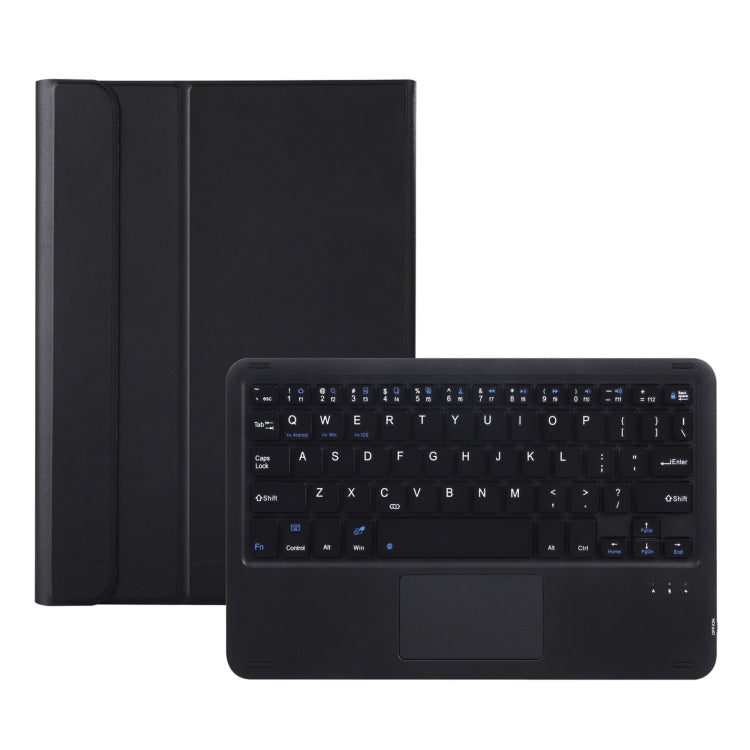 AHV7-A Lambskin Texture Ultra-thin Bluetooth Keyboard Leather Tablet Case with Touchpad For Honor Pad V8 / Tablet V7 Pro(Black) - Huawei Keyboard by PMC TechLife | Online Shopping South Africa | PMC TechLife | Buy Now Pay Later Mobicred