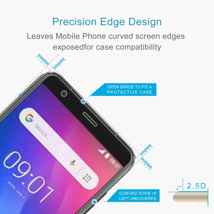 10 PCS 0.26mm 9H 2.5D Tempered Glass Film For Ulefone S1 - Ulefone Tempered Glass by PMC Jewellery | Online Shopping South Africa | PMC Jewellery | Buy Now Pay Later Mobicred