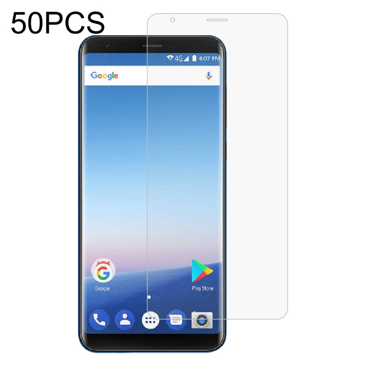 50 PCS 0.26mm 9H 2.5D Tempered Glass Film For Ulefone MIX 2 - free shipping - PMC Jewellery - Order now!