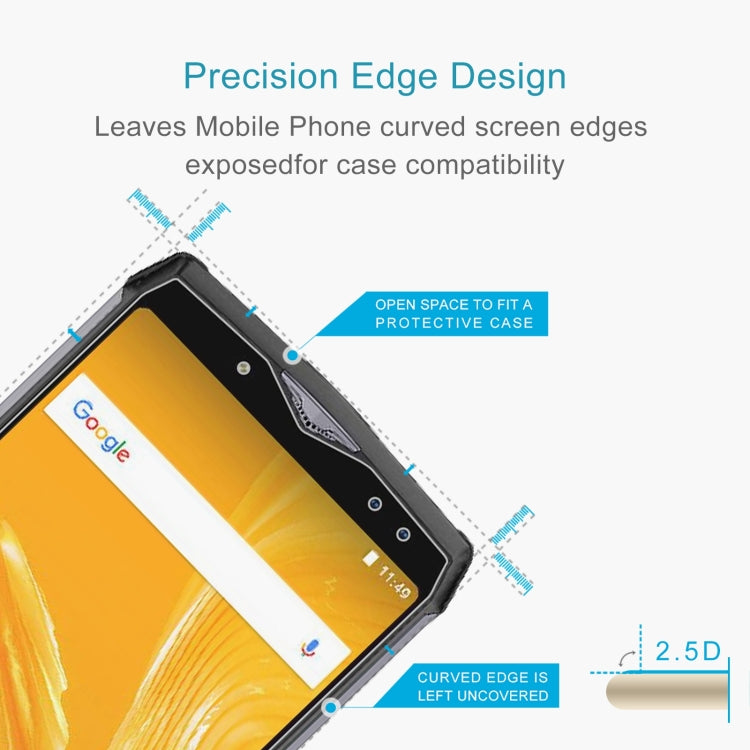 50 PCS 0.26mm 9H 2.5D Tempered Glass Film For Ulefone Power 5 - free shipping - PMC Jewellery - Order now!