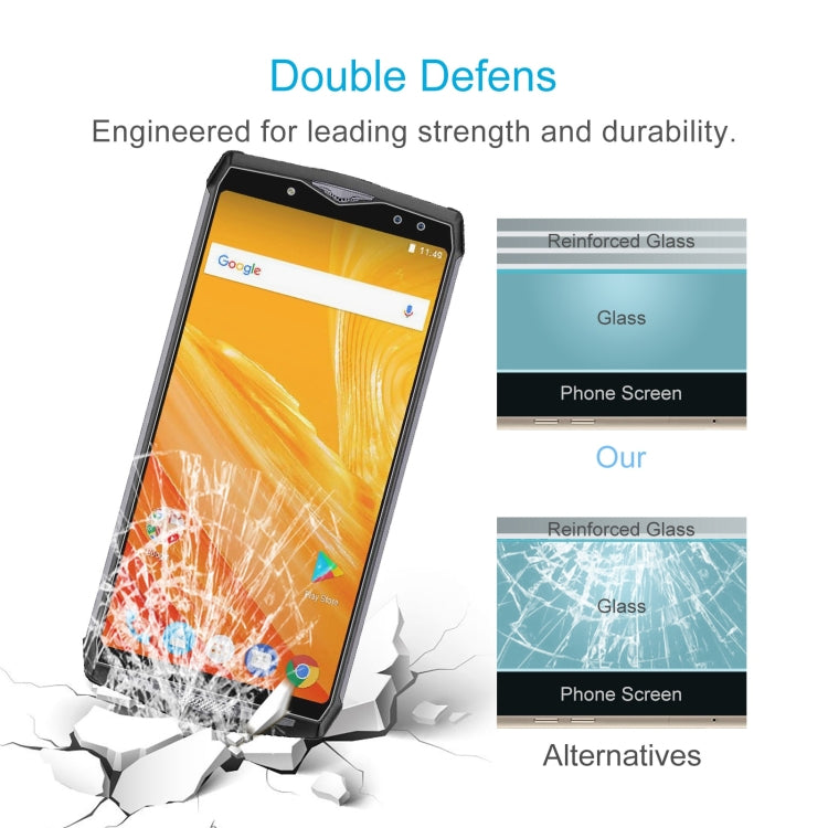 50 PCS 0.26mm 9H 2.5D Tempered Glass Film For Ulefone Power 5 - free shipping - PMC Jewellery - Order now!