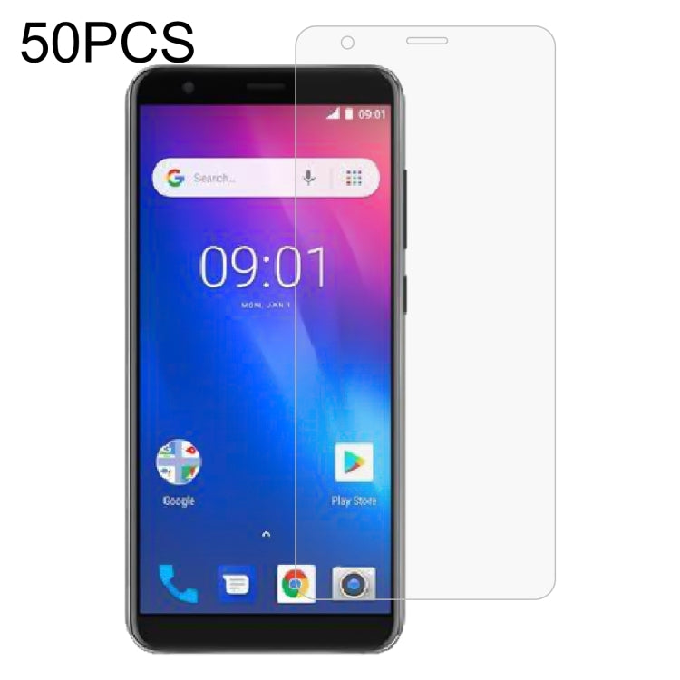 50 PCS 0.26mm 9H 2.5D Tempered Glass Film For Ulefone S1 - Ulefone Tempered Glass by PMC Jewellery | Online Shopping South Africa | PMC Jewellery | Buy Now Pay Later Mobicred