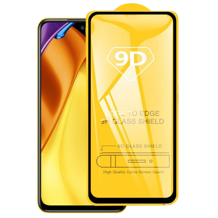 9D Full Glue Screen Tempered Glass Film For Xiaomi Poco M3 / Redmi 9T -  by PMC TechLife | Online Shopping South Africa | PMC TechLife