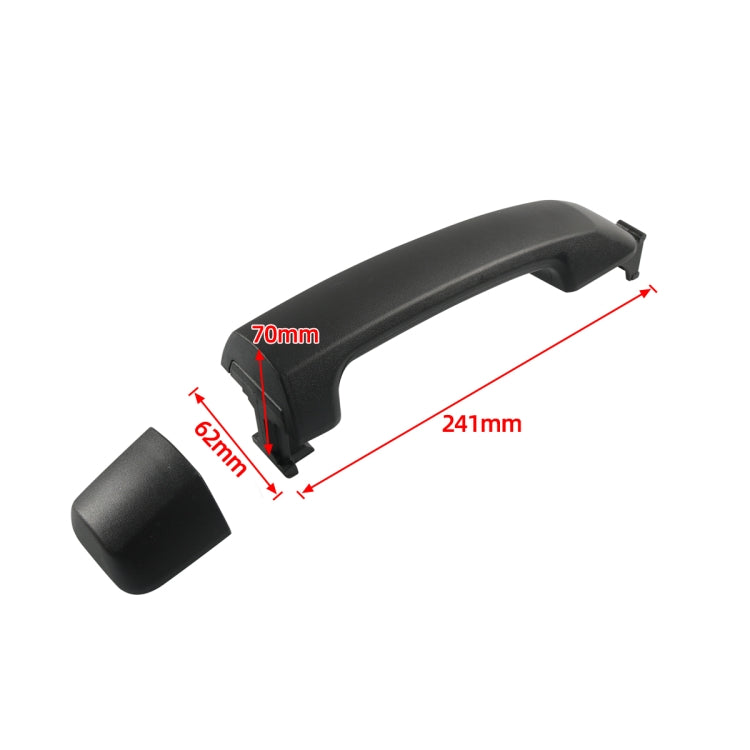 A6752-02 Car Frosted Outside Door Handle 69210-0C010 without Hole for Toyota Tundra 2007-2020 - free shipping - PMC TechLife - Order now!