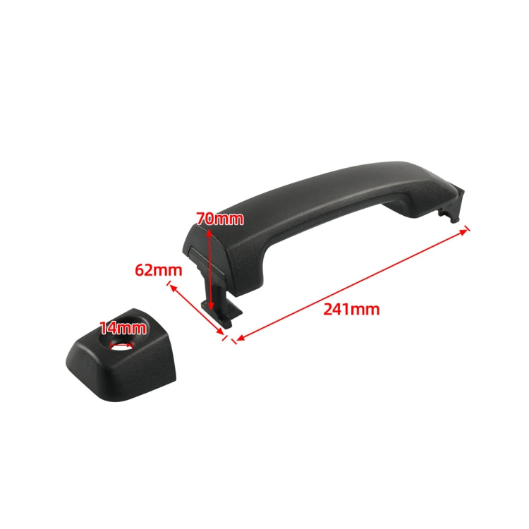 A6797 2 Pair Car Outside Door Handle 69210-0C010 for Toyota Tundra 2007-2020 - Door Handles by PMC TechLife | Online Shopping South Africa | PMC TechLife | Buy Now Pay Later Mobicred