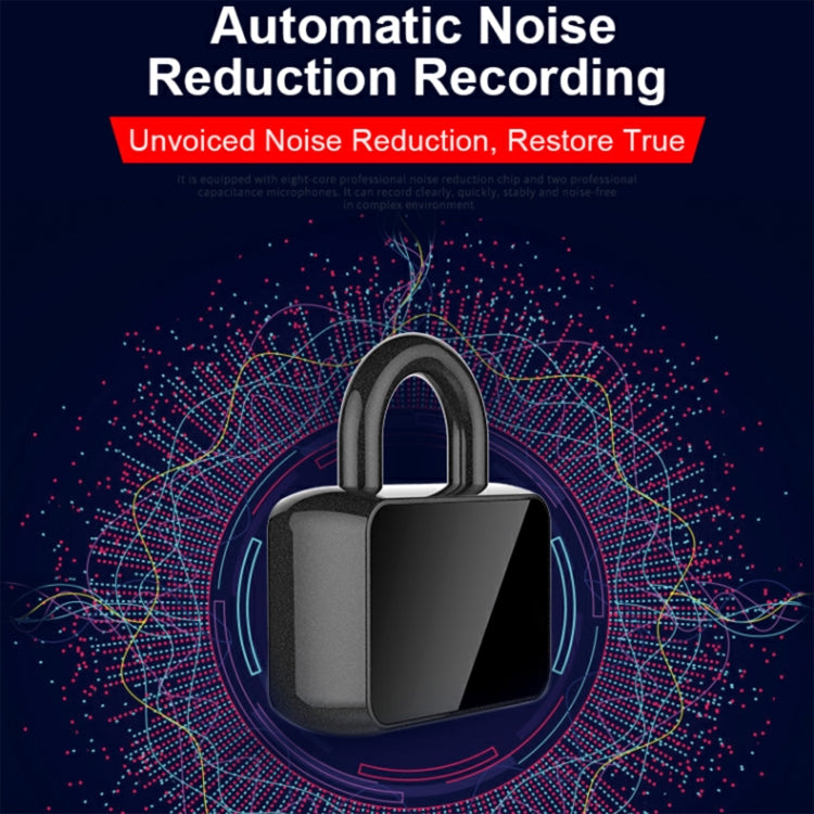 Q11 Intelligent HD Noise Reduction Lock Voice Recorder, Capacity:32GB(Black) - Recording Pen by PMC TechLife | Online Shopping South Africa | PMC TechLife | Buy Now Pay Later Mobicred