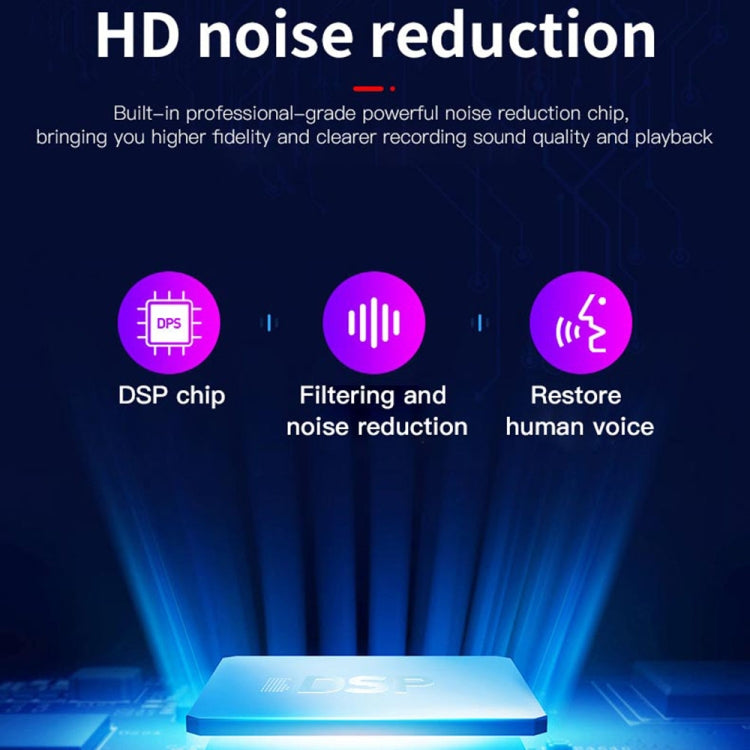 Q37 Intelligent HD Noise Reduction Voice Recorder, Capacity:32GB(Black) - Recording Pen by PMC TechLife | Online Shopping South Africa | PMC TechLife | Buy Now Pay Later Mobicred