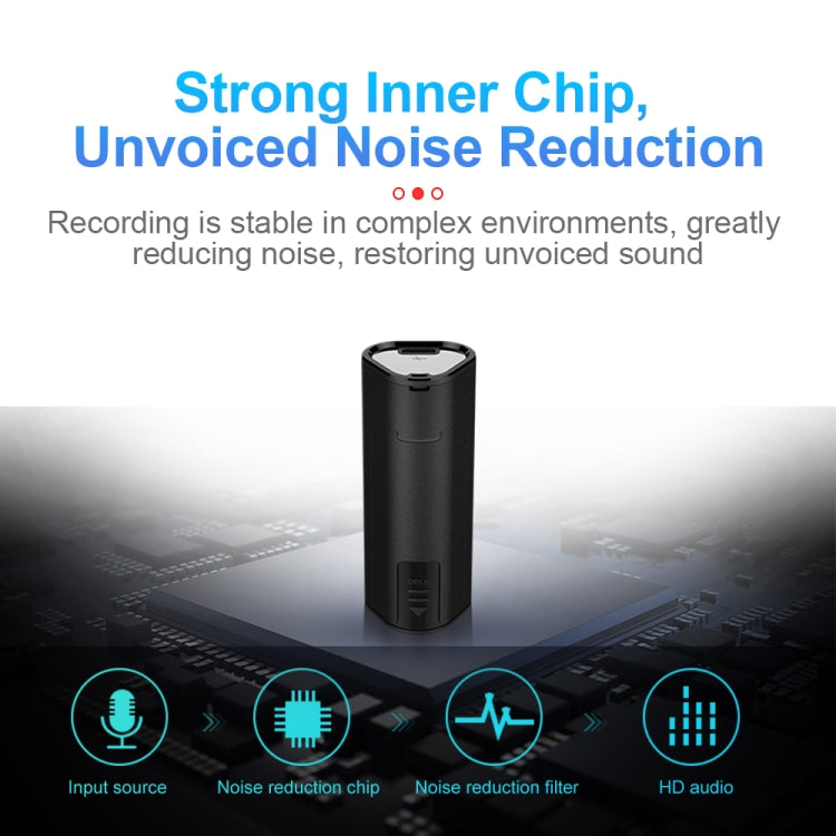 Q51 Intelligent HD Noise Reduction Remote Voice Control Recorder, Capacity:4GB(Black) - Recording Pen by PMC TechLife | Online Shopping South Africa | PMC TechLife | Buy Now Pay Later Mobicred