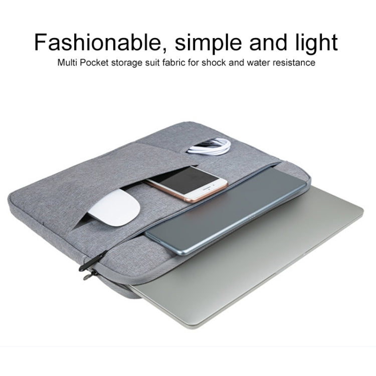 C510 Waterproof Oxford Cloth Laptop Handbag For 15.4-16 inch Laptops(Black) - free shipping - PMC Jewellery - Order now!
