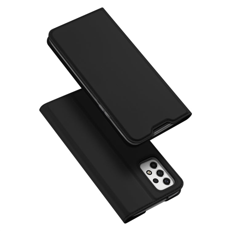 For Samsung Galaxy A53 5G DUX DUCIS Skin Pro Series Shockproof Horizontal Flip Leather Phone Case(Black) - free shipping - PMC Jewellery - Order now!