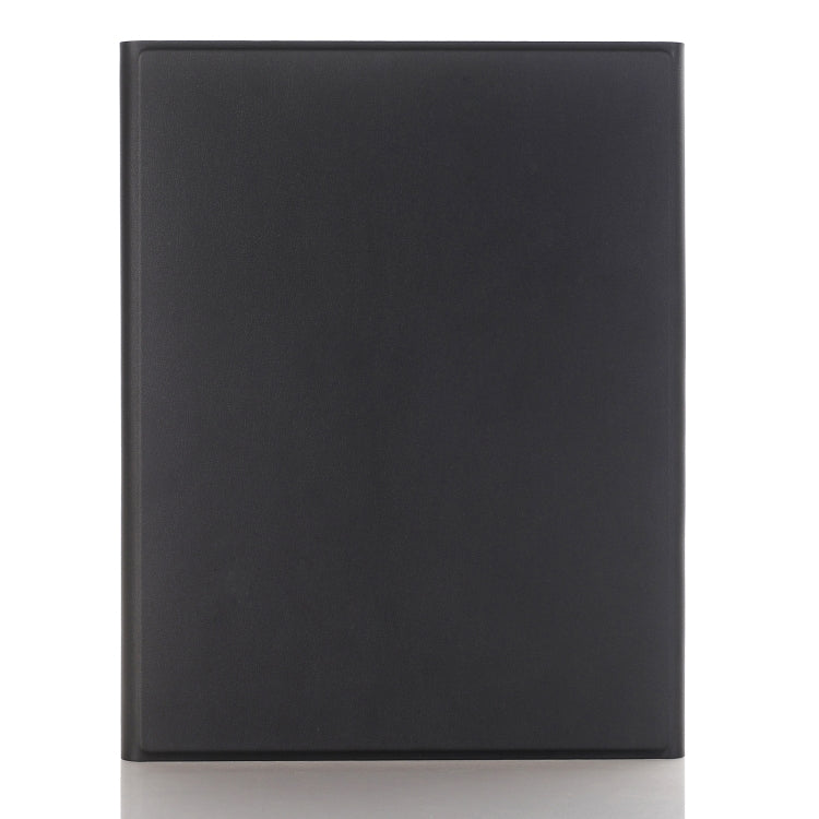 A102B-A Lambskin Texture Square Keycap Bluetooth Keyboard Leather Case with Touch Control For iPad Pro 10.5 inch / 10.2 2021 & 2020 & 2019 / Air 3(Black) - Universal by PMC TechLife | Online Shopping South Africa | PMC TechLife