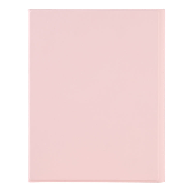 A102B-A Lambskin Texture Square Keycap Bluetooth Keyboard Leather Case with Touch Control For iPad Pro 10.5 inch / 10.2 2021 & 2020 & 2019 / Air 3(Pink) - Universal by PMC TechLife | Online Shopping South Africa | PMC TechLife | Buy Now Pay Later Mobicred