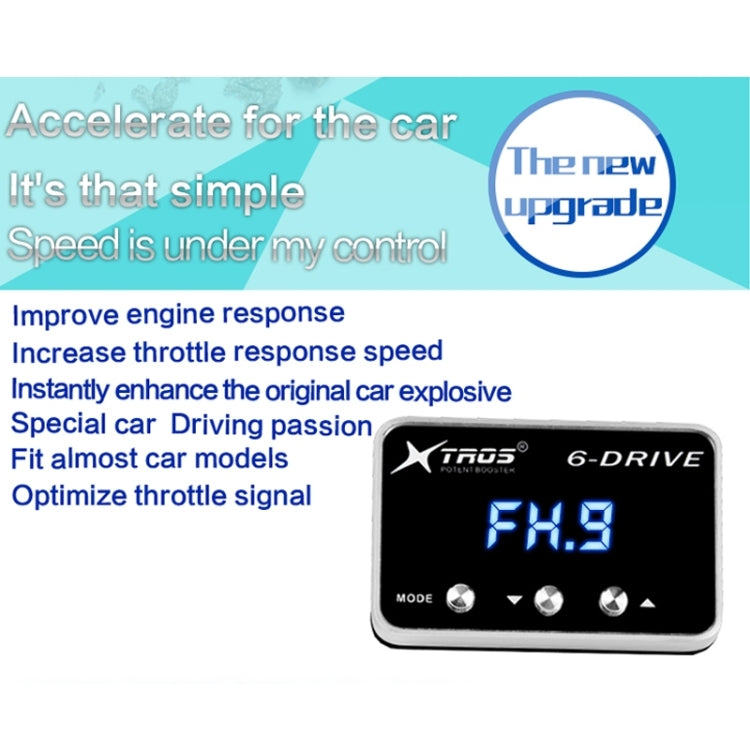 For Toyota Prado 120 2002-2009 TROS TS-6Drive Potent Booster Electronic Throttle Controller - Car Modification by TROS | Online Shopping South Africa | PMC TechLife